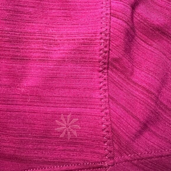 Athleta long sleeve ruched top - size Small Tall - magenta - Picture 10 of 10
